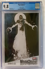 Load image into Gallery viewer, Moon Night #1 CGC 9.8 - Gerardo Zaffino Variant - 1st app Dr. Badr, Disney+ (Marvel Comics)
