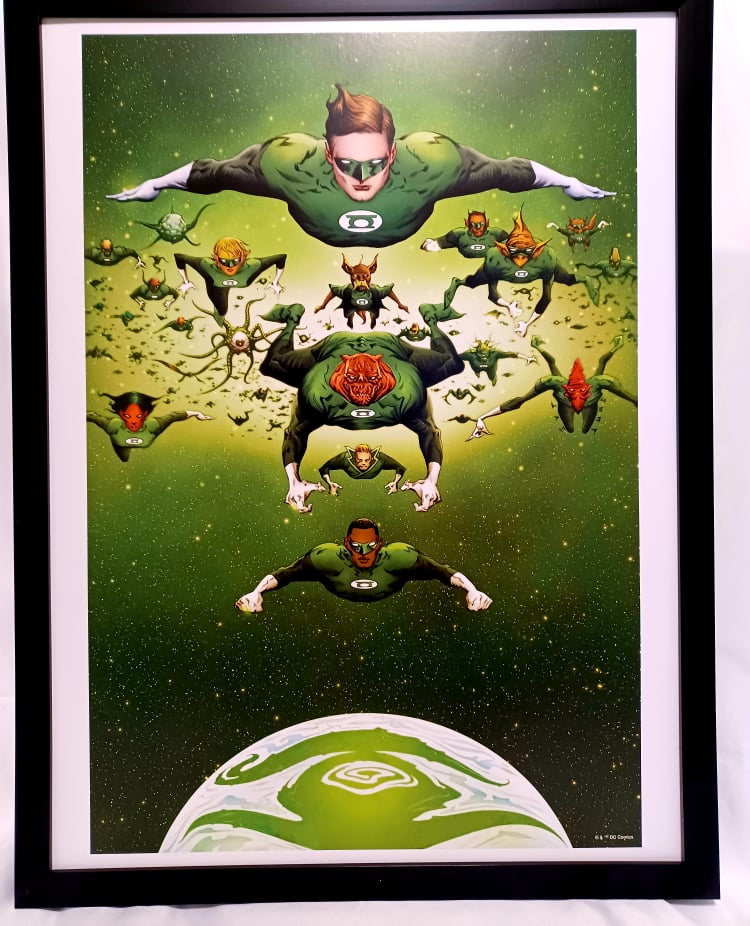 Green Lantern Oath Poster
