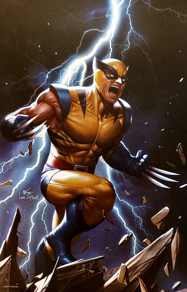 Wolverine by Inhyuk Lee 9.5x14.25 Art Print Marvel Comics Poster