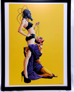 Before Watchmen Ozymandias by Jae Lee FRAMED 12x16 Art Print DC Comics Bondage Poster