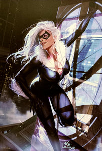 Black Cat by Inhyuk Lee 9.5x14.25 Art Print Marvel Comics Poster