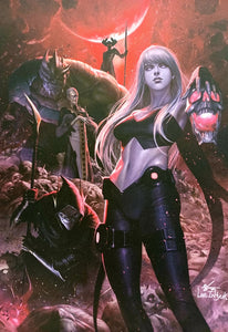 Magik & Black Order by Inhyuk Lee 9.5x14.25 Art Print Marvel Comics Poster