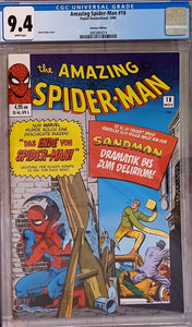 Amazing Spider-Man #18 German Facsimile Edition CGC 9.4 - 1st Ned Leeds (Marvel Comics)