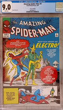 Load image into Gallery viewer, Amazing Spider-Man #9 German Facsimile Edition CGC 9.0 - 1st Electro (Marvel Comics)
