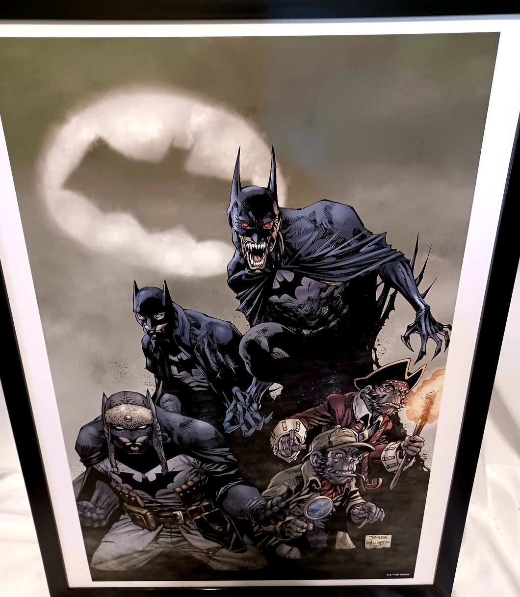 Batman Dark Nights Metal by Jim Lee FRAMED 12x16 Art Print DC Comics Poster