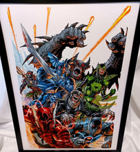 Load image into Gallery viewer, Dark Nights Death Metal by Jim Lee FRAMED 12x16 Art Print DC Comics Poster
