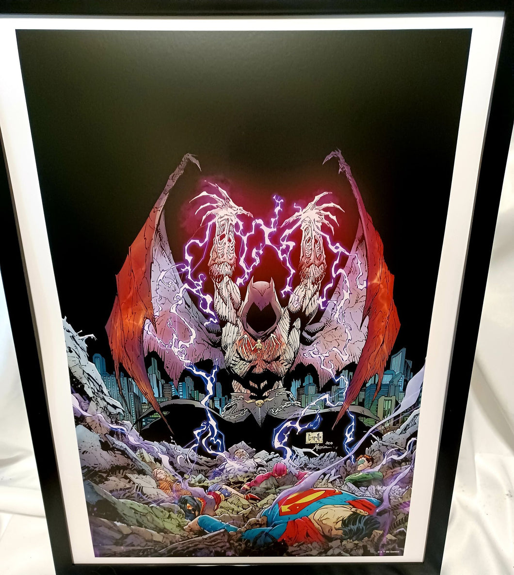 Dark Nights Death Metal by Greg Capullo FRAMED 12x16 Art Print DC Comics Poster