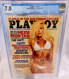 Playboy Magazine (Vol. 56 No. 8) CGC 7.0 - Heidi Montag September 2009