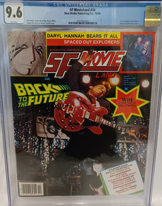 SF Movieland Magazine #34 Oct 1985 CGC 9.6 - Back to the Future Michael J. Fox cover