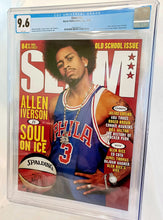 Load image into Gallery viewer, SLAM Magazine #32 CGC 9.6 - Allen Iverson Philadelphia 76ers cover
