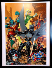Load image into Gallery viewer, Batgirl Atom Katanna by Jim Lee FRAMED 12x16 Art Print DC Comics Poster
