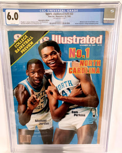 Sports Illustrated Nov 28, 1983 Magazine CGC 6.0 - Michael Jordan First Cover RC