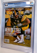 Load image into Gallery viewer, Sports Illustrated Jan 31, 2011 Magazine CGC 9.4 - James Harrison Steelers cover Newsstand
