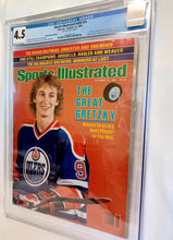 Load image into Gallery viewer, Sports Illustrated Oct 12, 1981 Magazine CGC 4.5 - Wayne Gretzky First Cover RC
