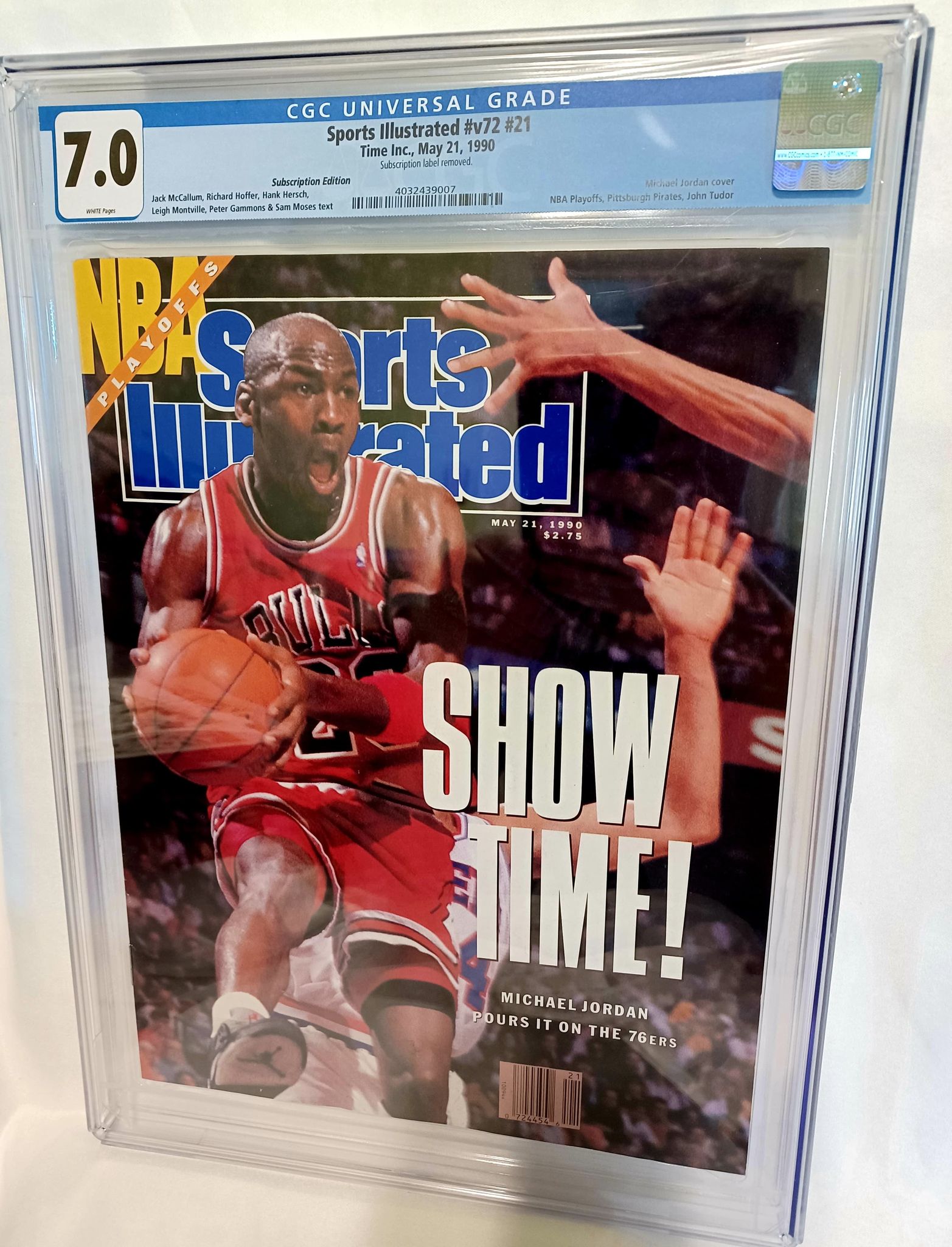 Sports Illustrated May 21, 1990 Magazine CGC 7.0 - Michael Jordan