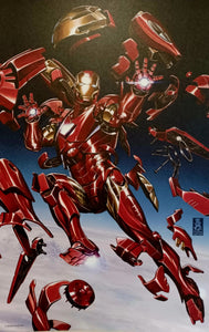 Tony Stark Iron Man by Mark Brooks 9.5x14.25 Art Poster Print New Marvel Comics