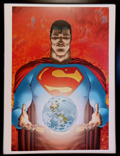 Load image into Gallery viewer, All-Star Superman by Frank Quitely FRAMED 12x16 Art Print DC Comics Poster
