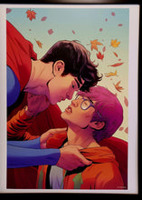 Load image into Gallery viewer, Superman Son of Kal-El by Travis Moore FRAMED 12x16 LGBTQ Art Print DC Gay Pride Comics Poster
