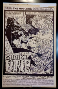 Amazing Spider-Man #310 pg. 1 by Todd McFarlane 11x17 FRAMED Original Art Print Comic Poster