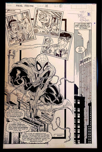 Amazing Spider-Man #318 pg. 8 by Todd McFarlane 11x17 FRAMED Original Art Print Comic Poster