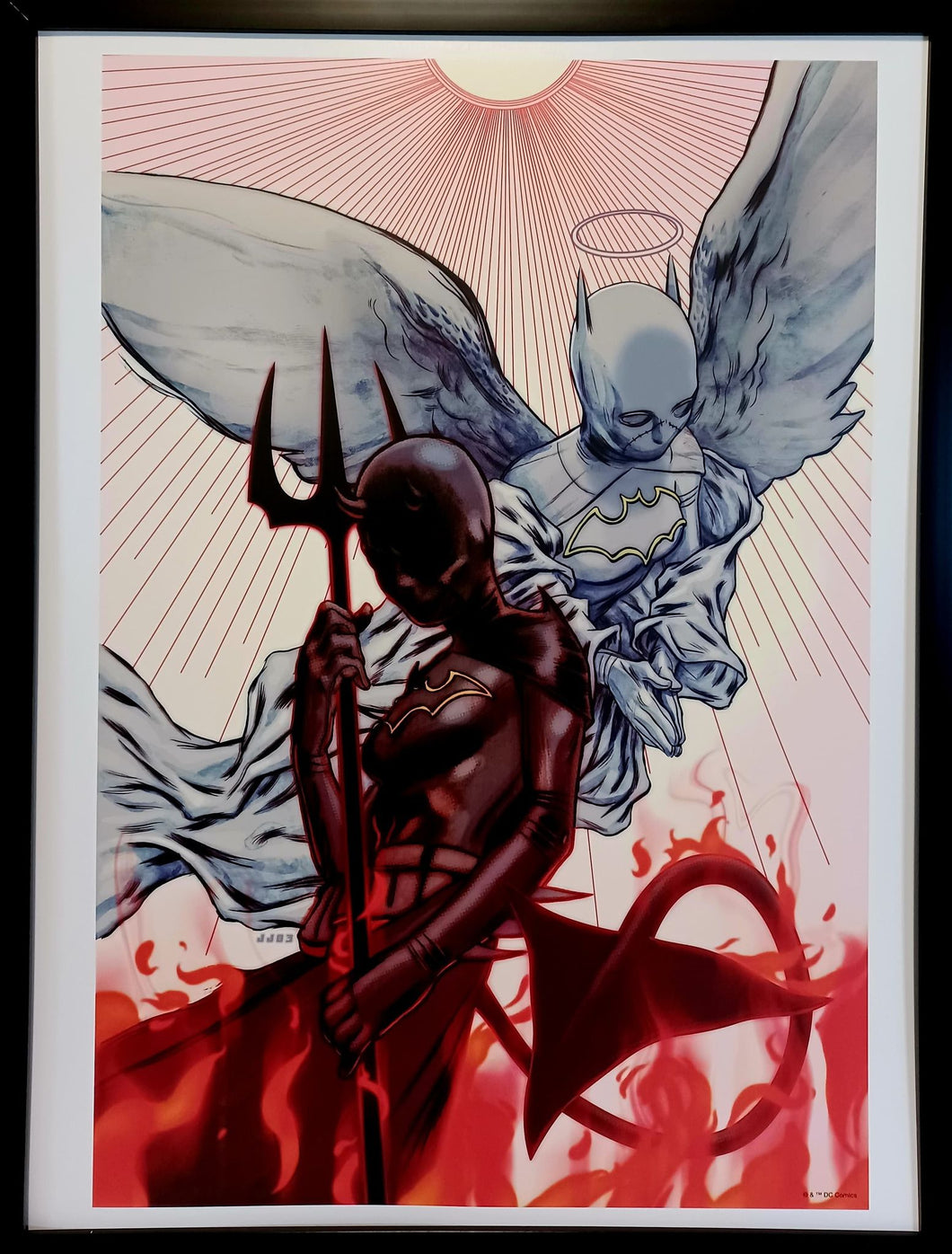 Batgirl by James Jean FRAMED 12x16 Art Print DC Comics Poster