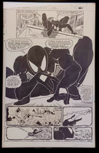 Load image into Gallery viewer, Amazing Spider-Man #299 pg. 2 by Todd McFarlane 11x17 FRAMED Original Art Print Comic Poster

