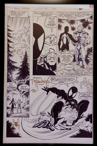 Amazing Spider-Man #299 pg. 20 by Todd McFarlane 11x17 FRAMED Original Art Print Comic Poster