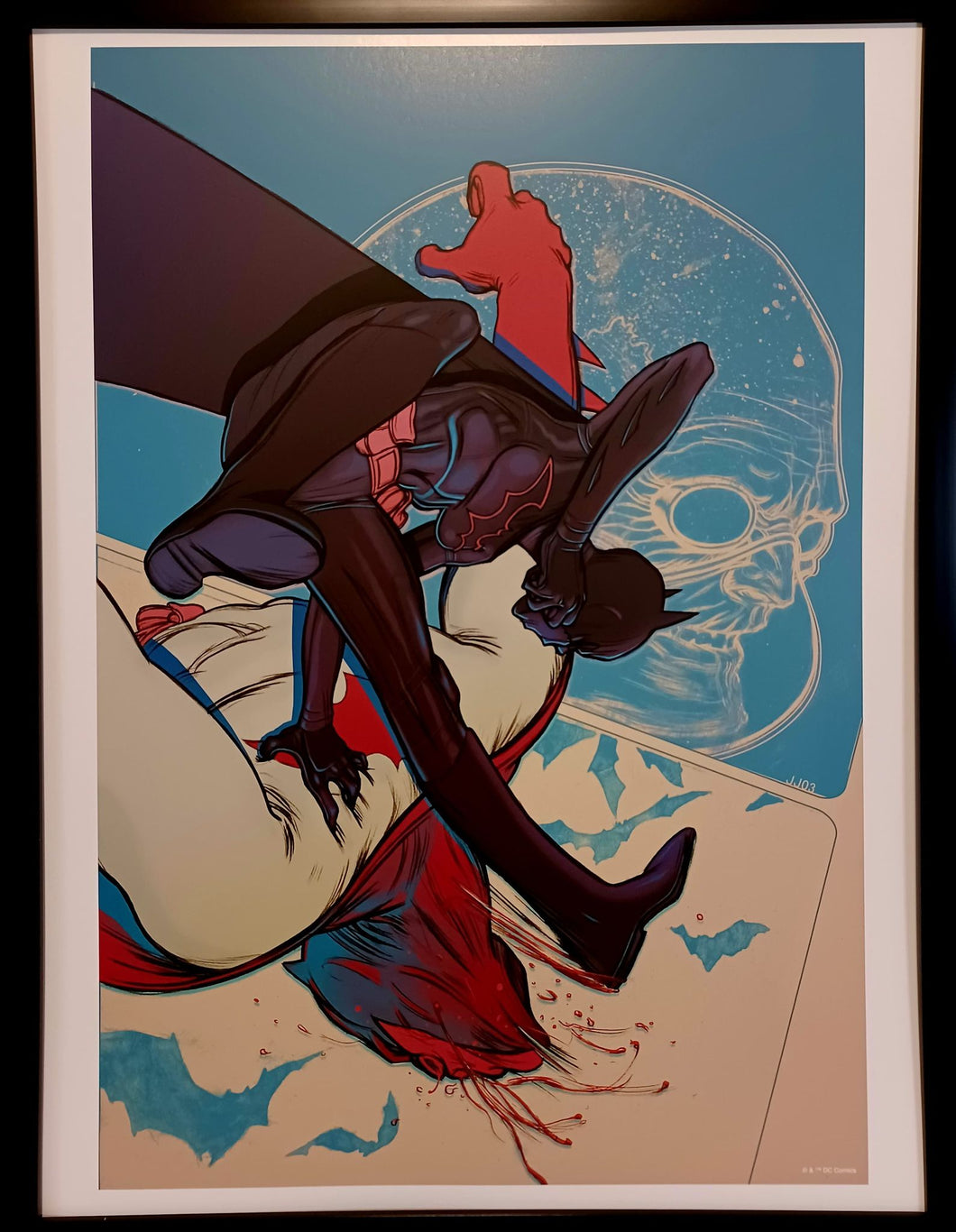 Batgirl #50 by James Jean FRAMED 12x16 Art Print DC Comics Poster