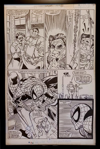 Amazing Spider-Man #304 pg. 5 by Todd McFarlane 11x17 FRAMED Original Art Print Comic Poster