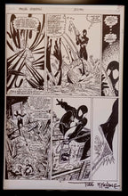 Load image into Gallery viewer, Amazing Spider-Man #300 pg. 29 by Todd McFarlane 11x17 FRAMED Original Art Print Comic Poster
