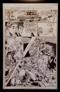 Amazing Spider-Man #302 pg. 17 by Todd McFarlane 11x17 FRAMED Original Art Print Comic Poster