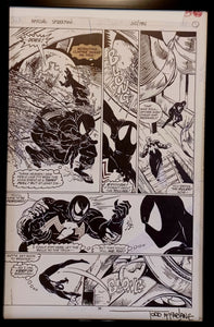 Amazing Spider-Man #300 pg. 34 by Todd McFarlane 11x17 FRAMED Original Art Print Comic Poster