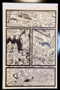 Amazing Spider-Man #308 pg. 20 by Todd McFarlane 11x17 FRAMED Original Art Print Comic Poster