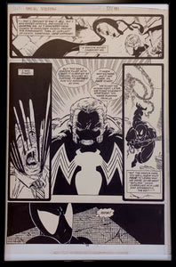 Amazing Spider-Man #300 pg. 25 by Todd McFarlane 11x17 FRAMED Original Art Print Comic Poster