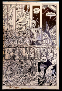 Amazing Spider-Man #311 pg. 7 by Todd McFarlane 11x17 FRAMED Original Art Print Comic Poster