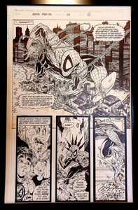 Amazing Spider-Man #328 pg. 17 by Todd McFarlane 11x17 FRAMED Original Art Print Comic Poster
