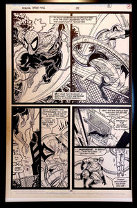 Amazing Spider-Man #318 pg. 16 by Todd McFarlane 11x17 FRAMED Original Art Print Comic Poster