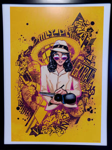 Lois Lane by Joelle Jones FRAMED 12x16 Art Print DC Comics Poster