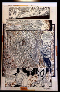 Amazing Spider-Man #314 pg. 8 by Todd McFarlane 11x17 FRAMED Original Art Print Comic Poster
