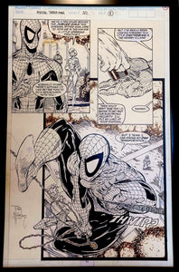 Amazing Spider-Man #322 pg. 8 by Todd McFarlane 11x17 FRAMED Original Art Print Comic Poster