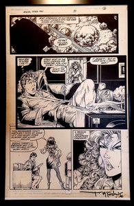 Amazing Spider-Man #319 pg. 12 by Todd McFarlane 11x17 FRAMED Original Art Print Comic Poster