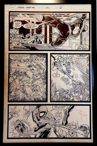 Amazing Spider-Man #322 pg. 2 by Todd McFarlane 11x17 FRAMED Original Art Print Comic Poster