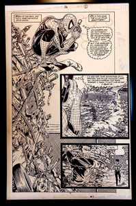 Amazing Spider-Man #316 pg. 5 by Todd McFarlane 11x17 FRAMED Original Art Print Comic Poster