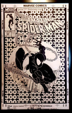 Load image into Gallery viewer, Amazing Spider-Man #300 by Todd McFarlane 11x17 FRAMED Original Art Print Comic Poster
