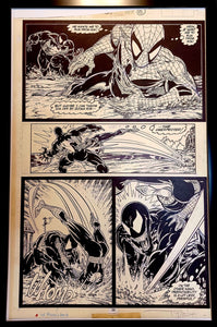 Amazing Spider-Man #317 pg. 15 by Todd McFarlane 11x17 FRAMED Original Art Print Comic Poster