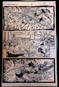 Amazing Spider-Man #318 pg. 18 by Todd McFarlane 11x17 FRAMED Original Art Print Comic Poster