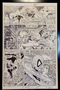 Amazing Spider-Man #309 pg. 20 by Todd McFarlane 11x17 FRAMED Original Art Print Comic Poster