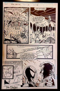 Amazing Spider-Man #328 pg. 8 by Todd McFarlane 11x17 FRAMED Original Art Print Comic Poster