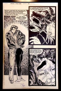Amazing Spider-Man #317 pg. 12 by Todd McFarlane 11x17 FRAMED Original Art Print Comic Poster