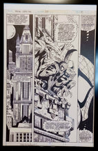 Load image into Gallery viewer, Amazing Spider-Man #309 pg. 4 by Todd McFarlane 11x17 FRAMED Original Art Print Comic Poster
